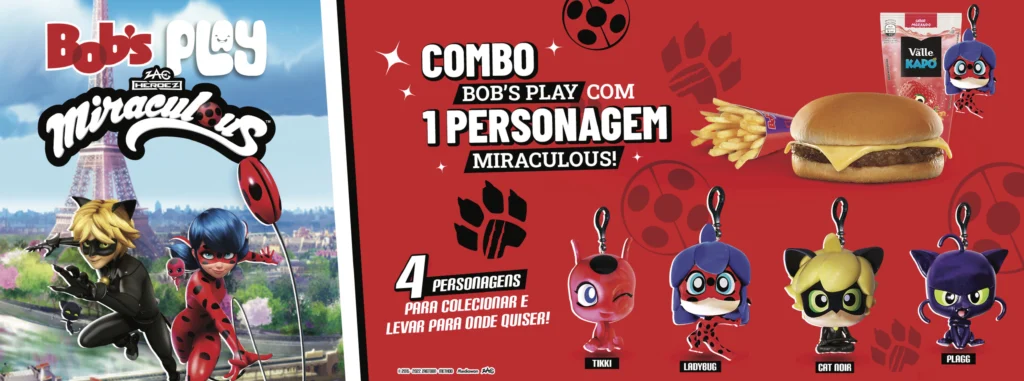 Burger King France Partners with Miraculous